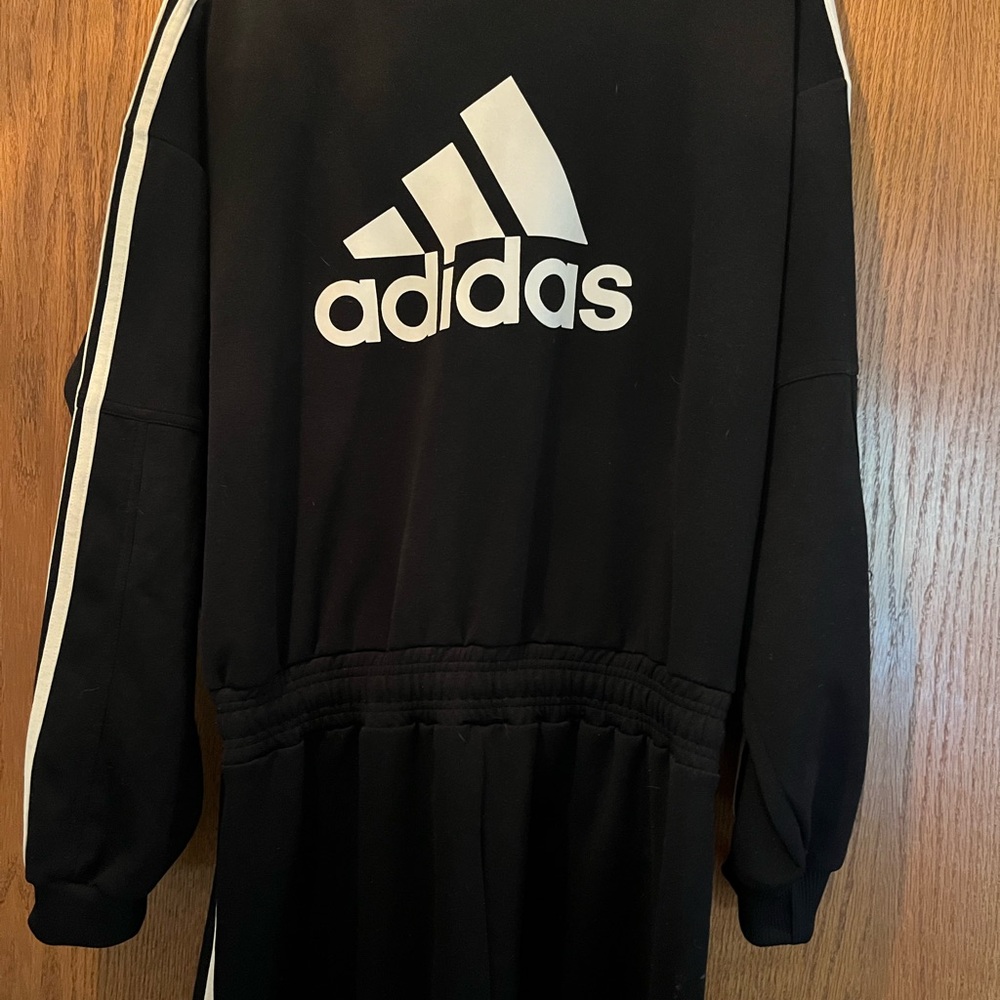 Yo! Adidas vintage one piece tracksuit warm up coveralls!